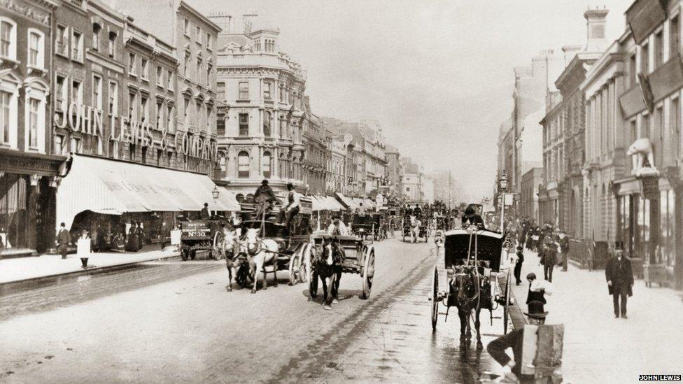 John Lewis, 132 Oxford Street, 1884