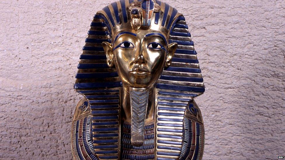 Whether an ancient Egyptian king had beard or not, they were often portrayed as having one when they were buried. Tutankhamun's mask has a long fake beard as it was a sign of status and was thought to bring the king closer to the Egyptian gods.