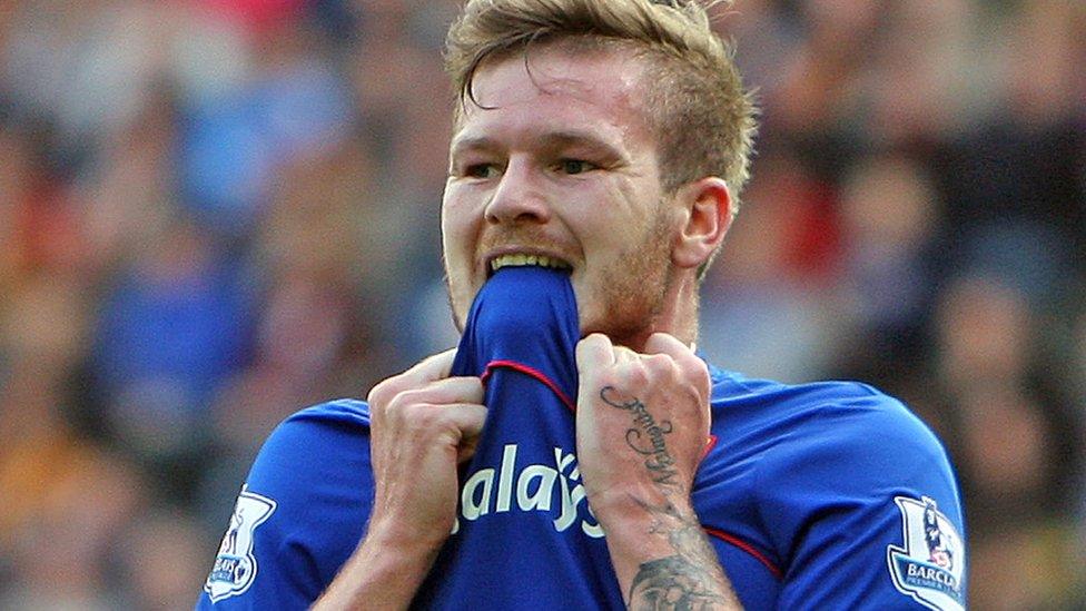 Cardiff midfielder Aron Gunnarsson
