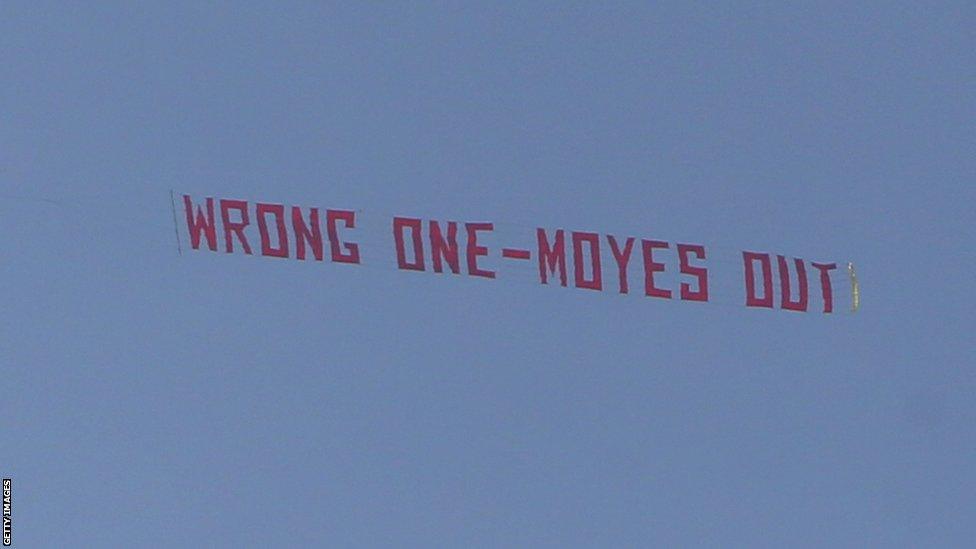 Wrong One - Moyes Out banner