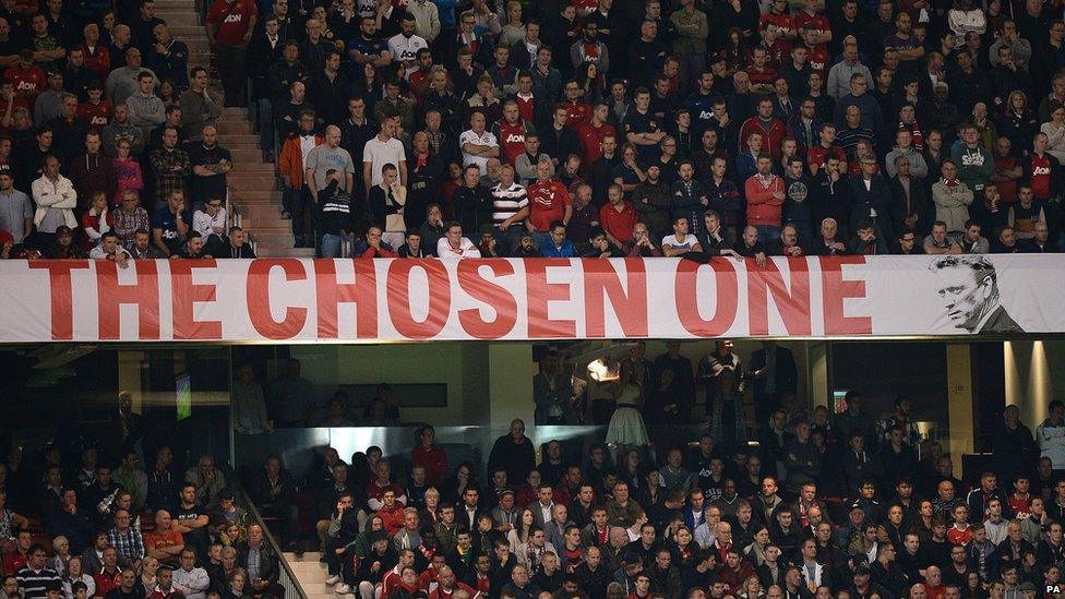 'The Chosen One' banner, 25 September 2013