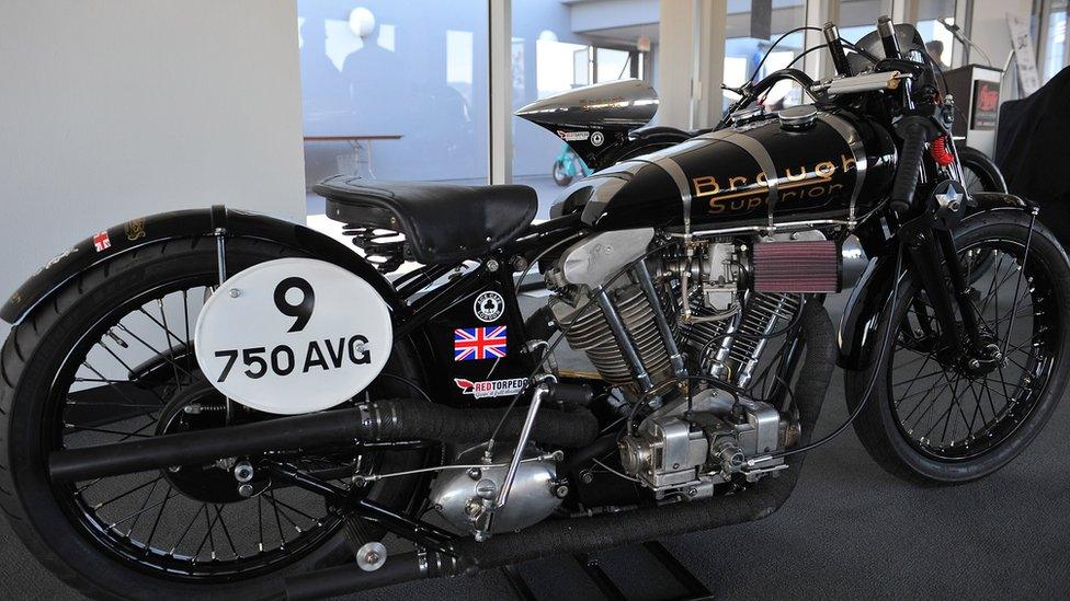 A modern Brough Superior SS100