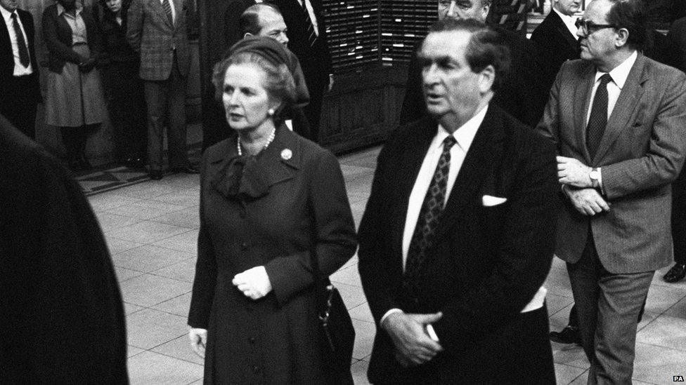 Healey and Thatcher