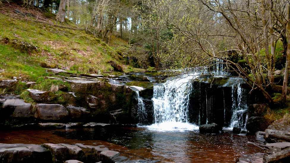 Talybont Waterfalls