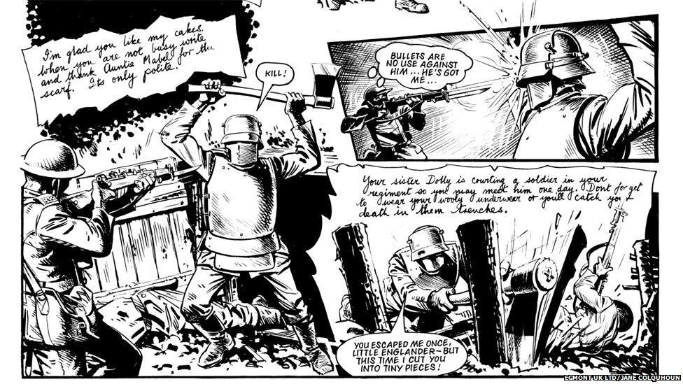 Charley's War comic strip