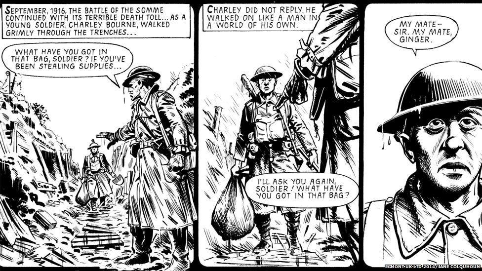 Charley's War comic strip