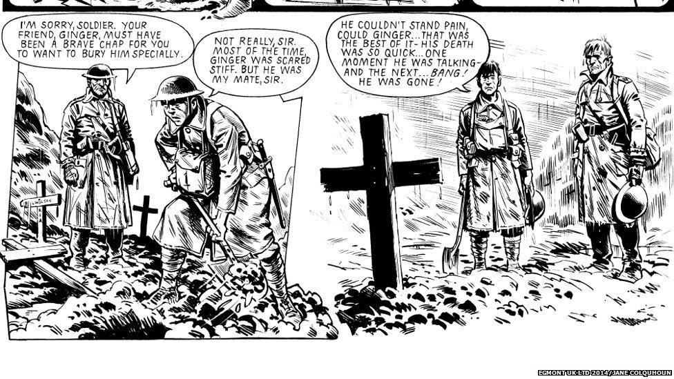 Charley's War comic strip