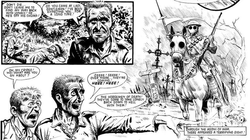 Charley's War comic strip