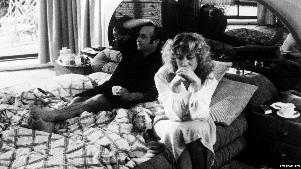 Bob Hoskins and Helen Mirren in The Long Good Friday