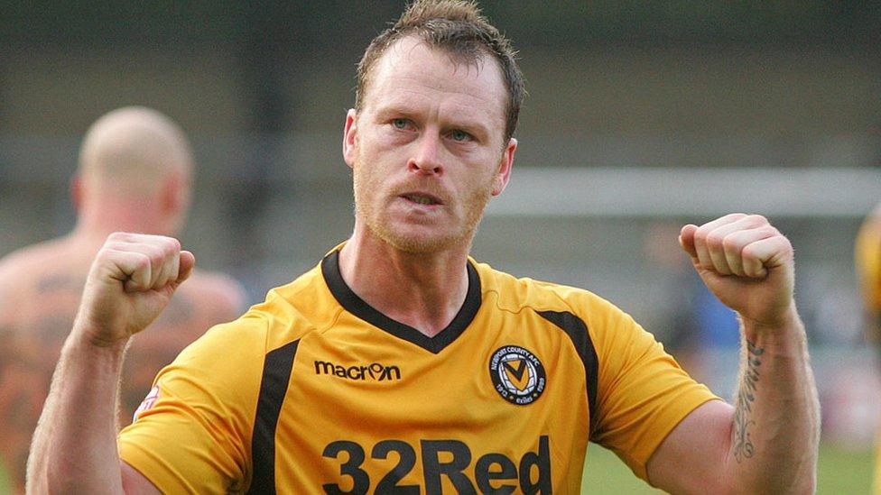 Mike Flynn of Newport County