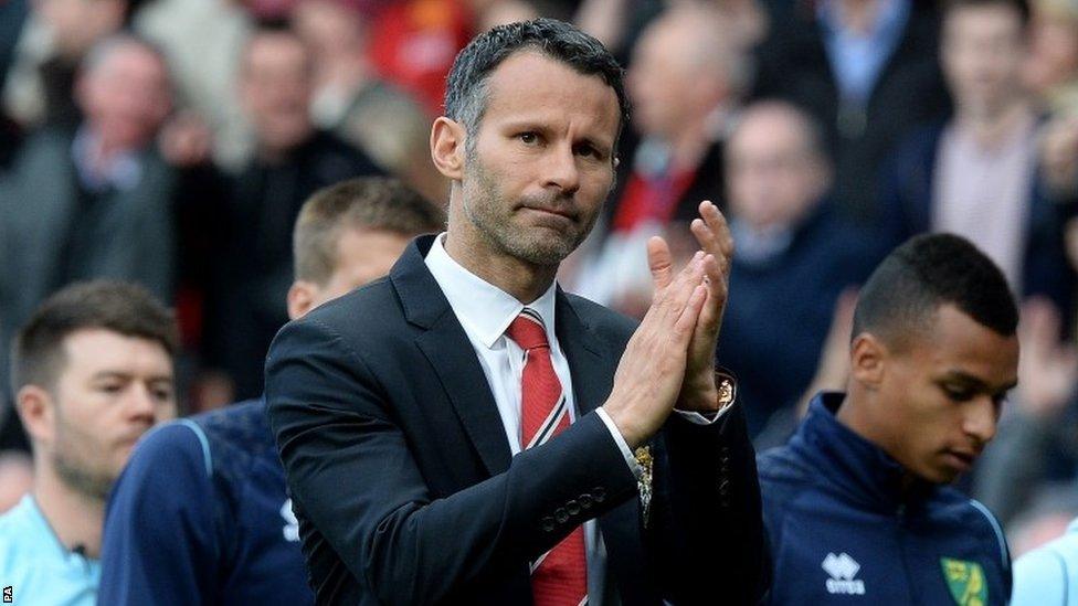 Manchester United interim manager Ryan Giggs