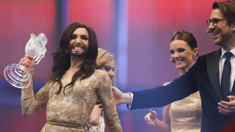 Austria's entry Conchita Wurst