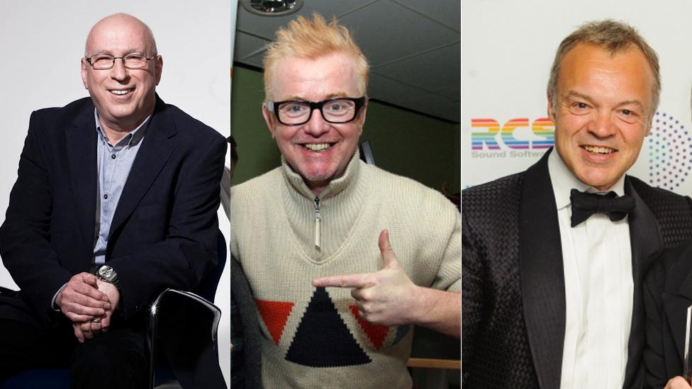 Ken Bruce/Chris Evans/Graham Norton