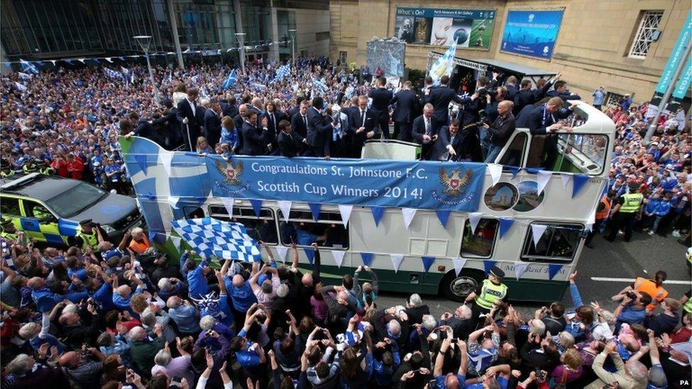 St Johnstone beat Dundee United 2-0 to win the Scottish Cup on Saturday