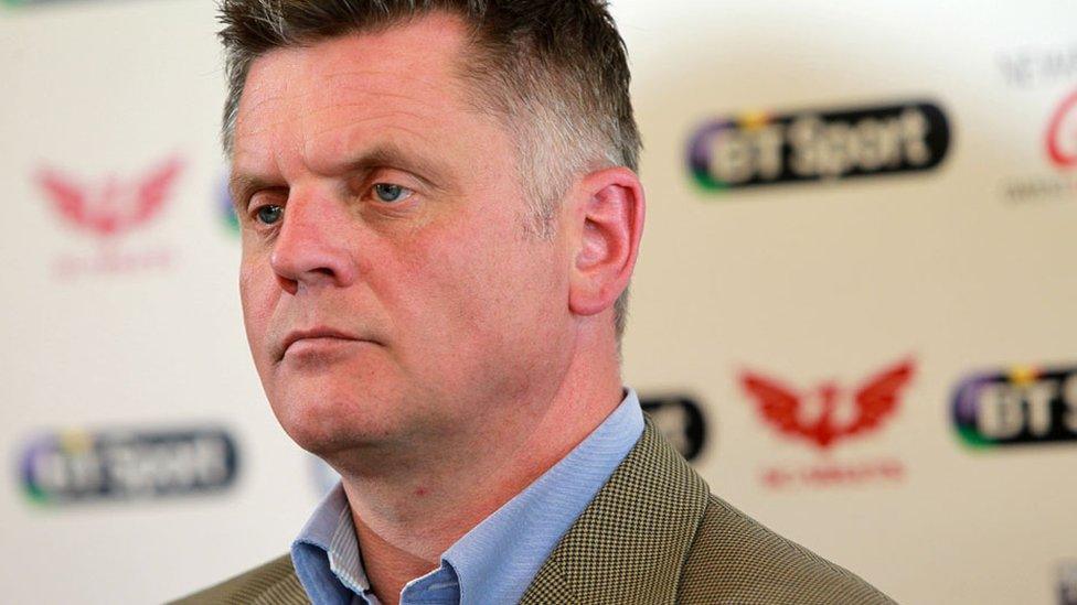 Robert Davies, acting chief executive of Regional Rugby Wales and chief executive of the Scarlets