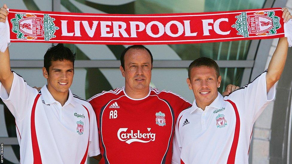 Bellamy signed for Liverpool in the 06/07 season