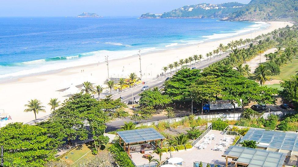 Praia de Fora, one of Rio's most secluded and beautiful beaches