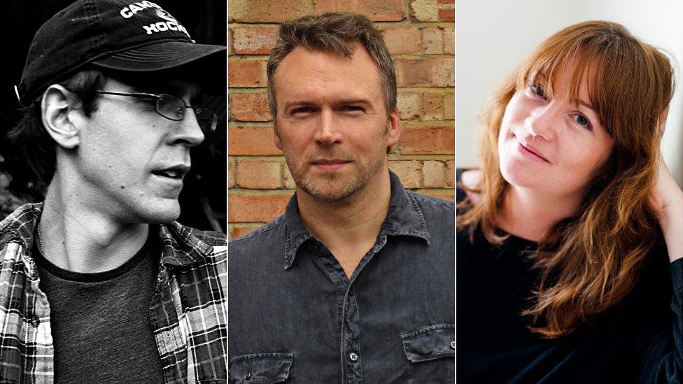 D.W Wilson, Robert Allison and Eimear McBride