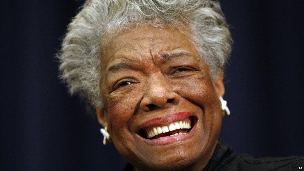 Maya Angelou in 2008