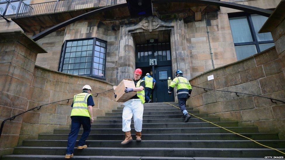 Charles Rennie Mackintosh clean-up