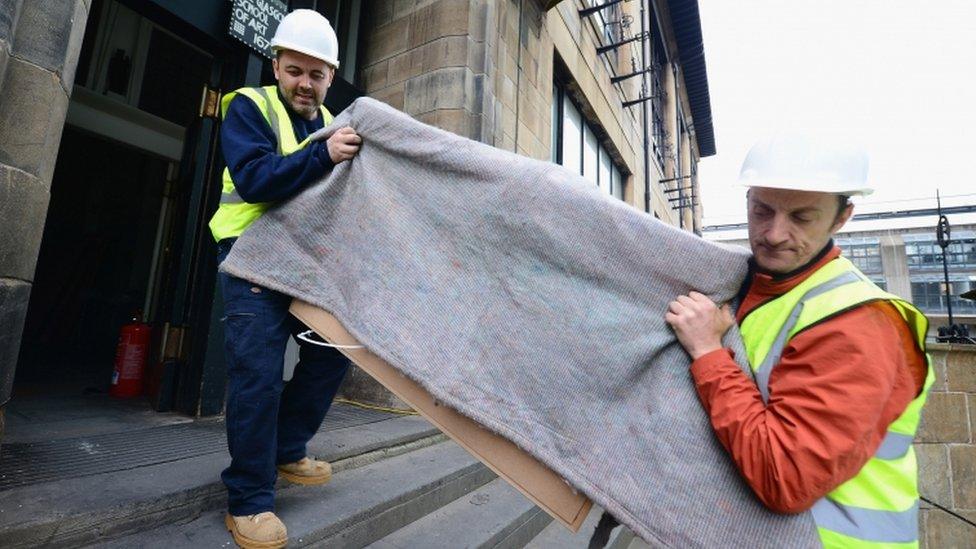 Charles Rennie Mackintosh clean-up