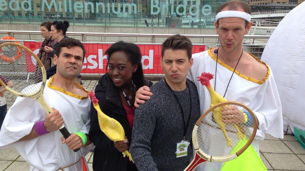 Ricky and Ayshah get the Horrible Histories treatment