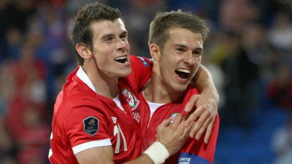 Gareth Bale and Aaron Ramsey