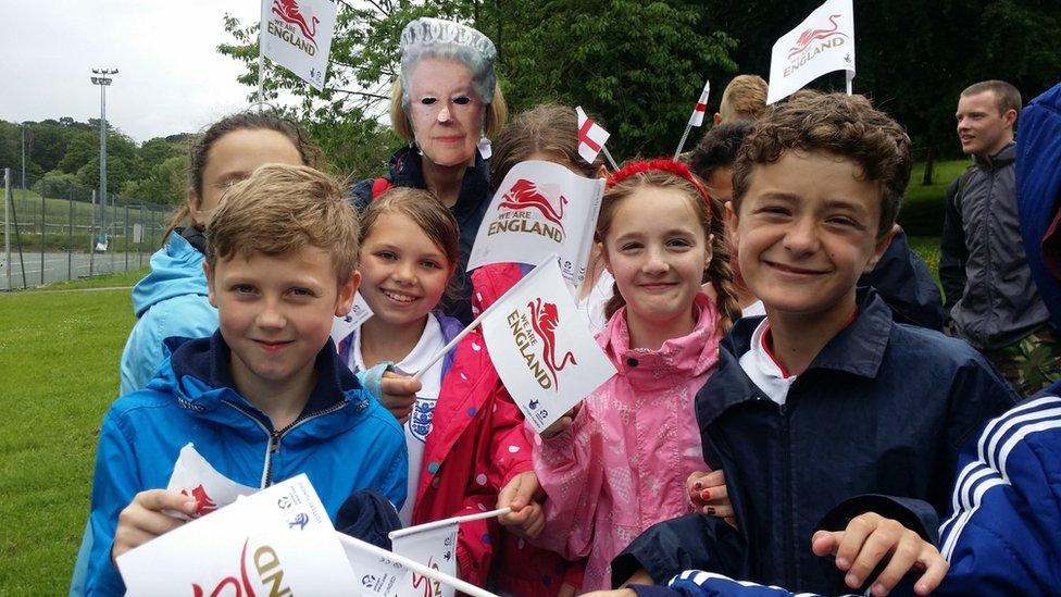 Children at Southampton Outdoor Sports Centre