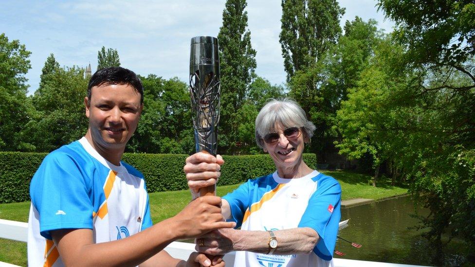 Queen's Baton Relay Oxford