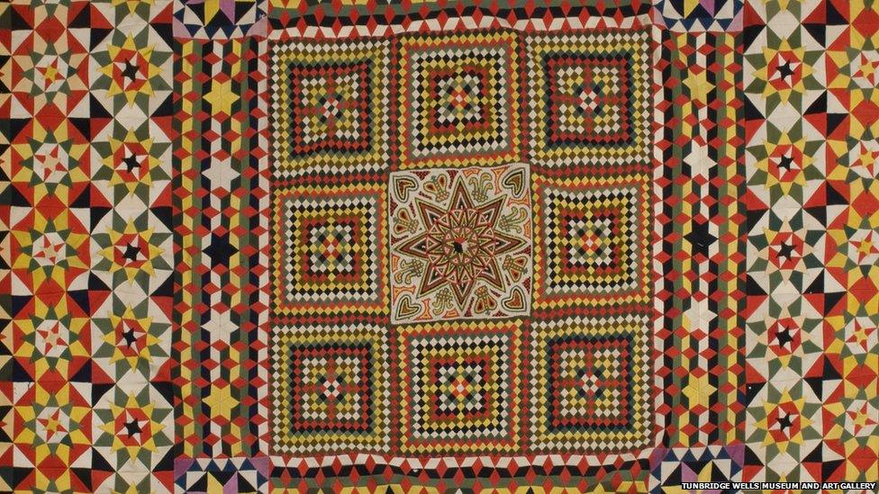 Crimean quilt by unknown artist