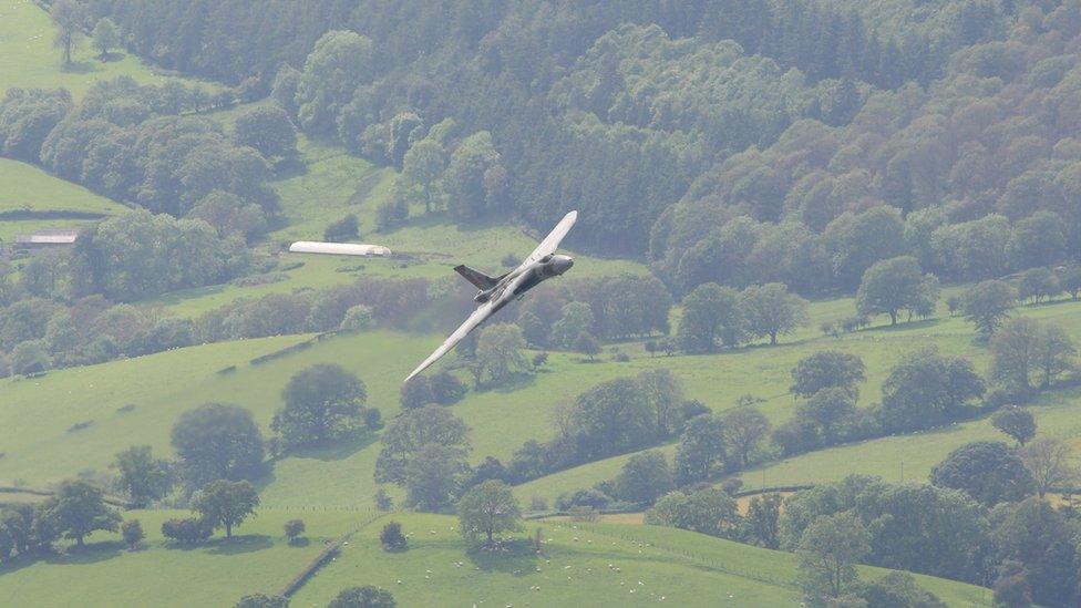 Vulcan bomber XH558