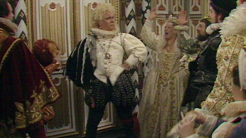 Rik Mayall as Lord Flashheart in Blackadder II