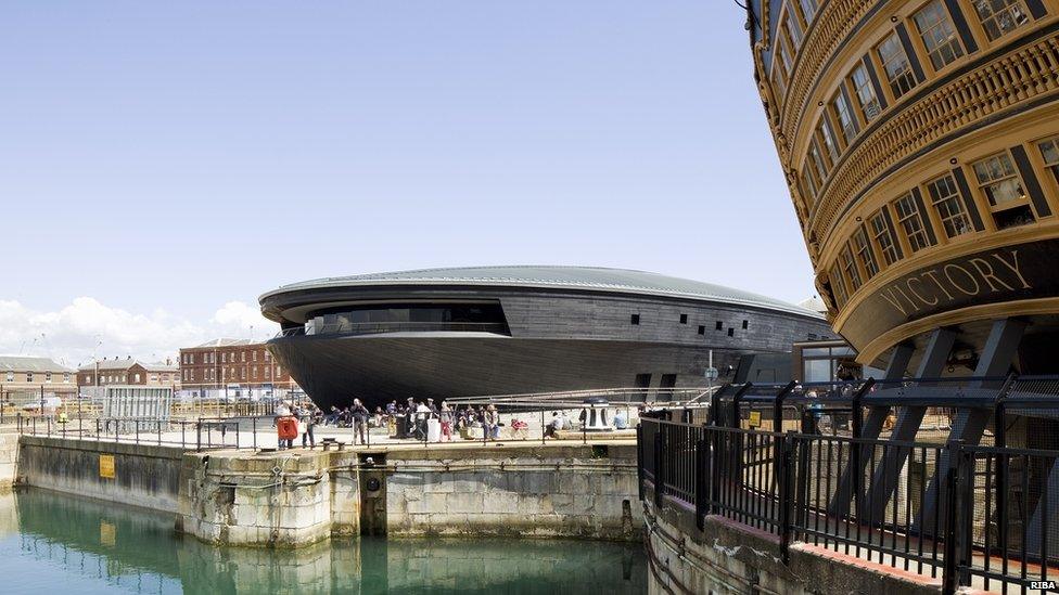 Mary Rose Museum by Hufton and Crow