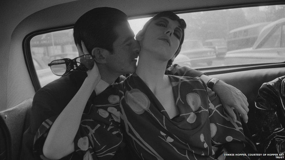 Irving Blum and Peggy Moffitt, 1964