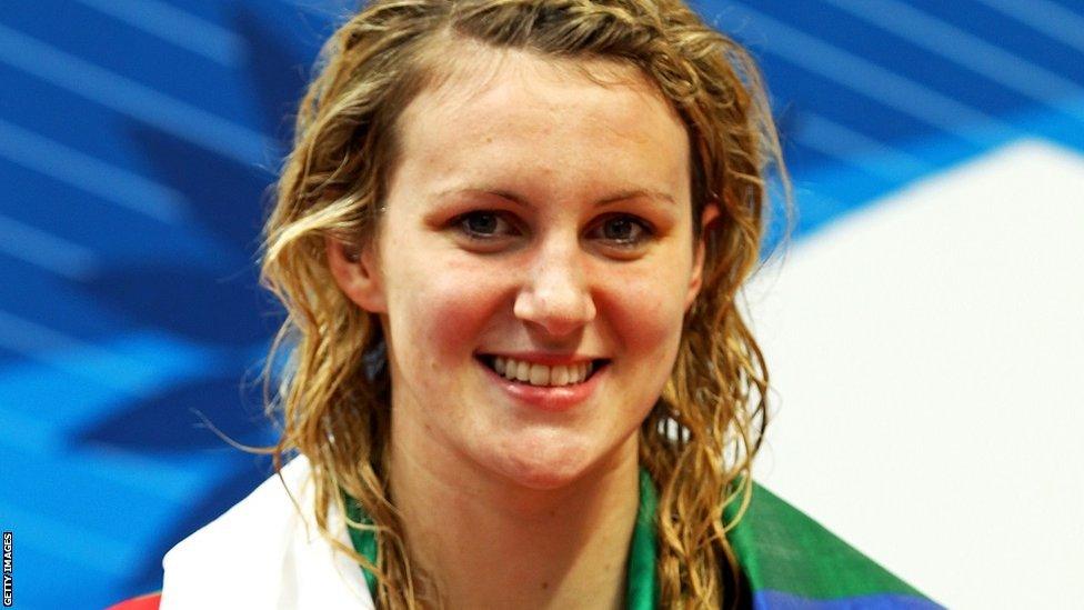 Delhi 2010: Swimmer Jazz Carlin won 200m freestyle silver and 400m freestyle bronze.