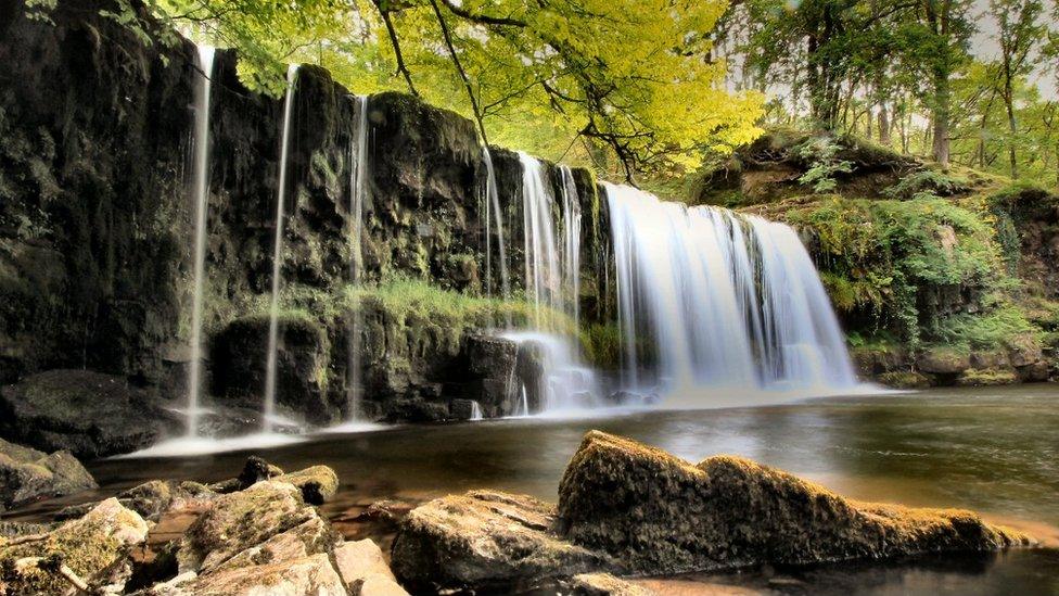 Waterfall near Pontneddfechan