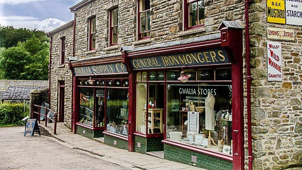 Gwalia General Store at St Fagans National History Museum, Cardiff