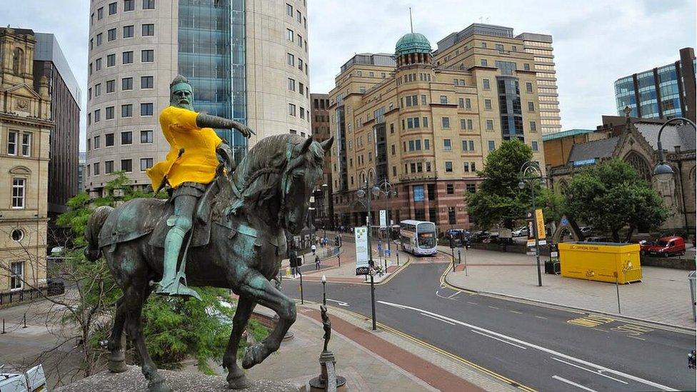 The Black Prince in Leeds gets a yellow jersey