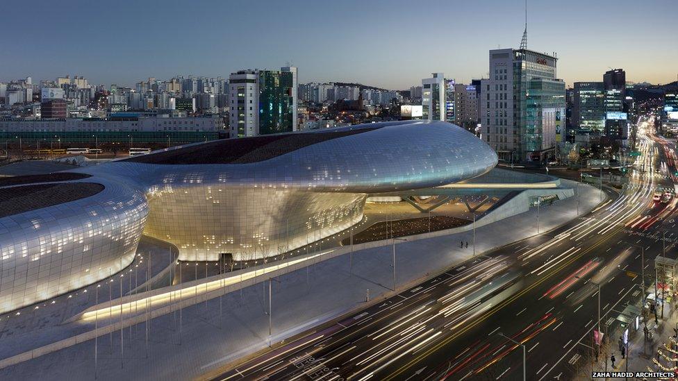 Dongdaemun Design Plaza, Seoul, South Korea