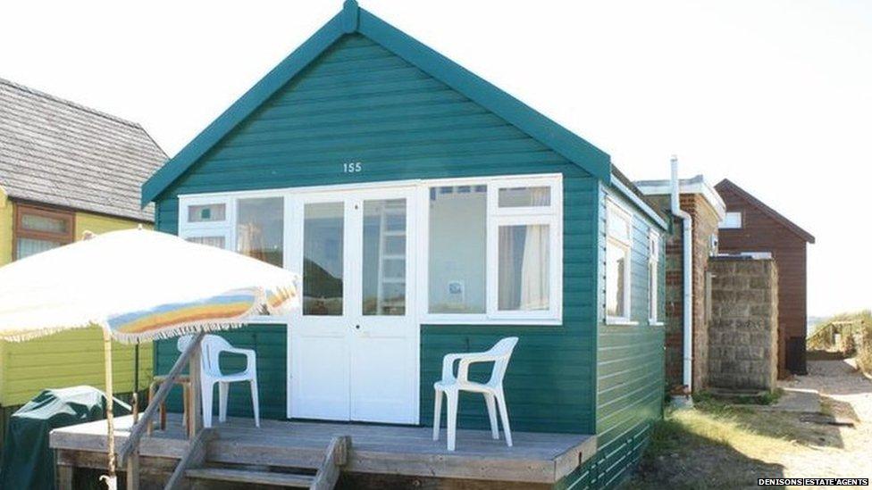 Beach hut 155, Mudeford Spit