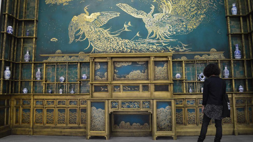 James McNeill Whistler - Harmony in Blue and Gold: The Peacock Room at the Bluecoat