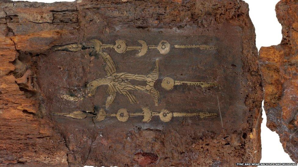 Decorated sword