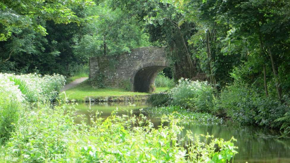 The Monmouthshire and Brecon Canal at Gilwern