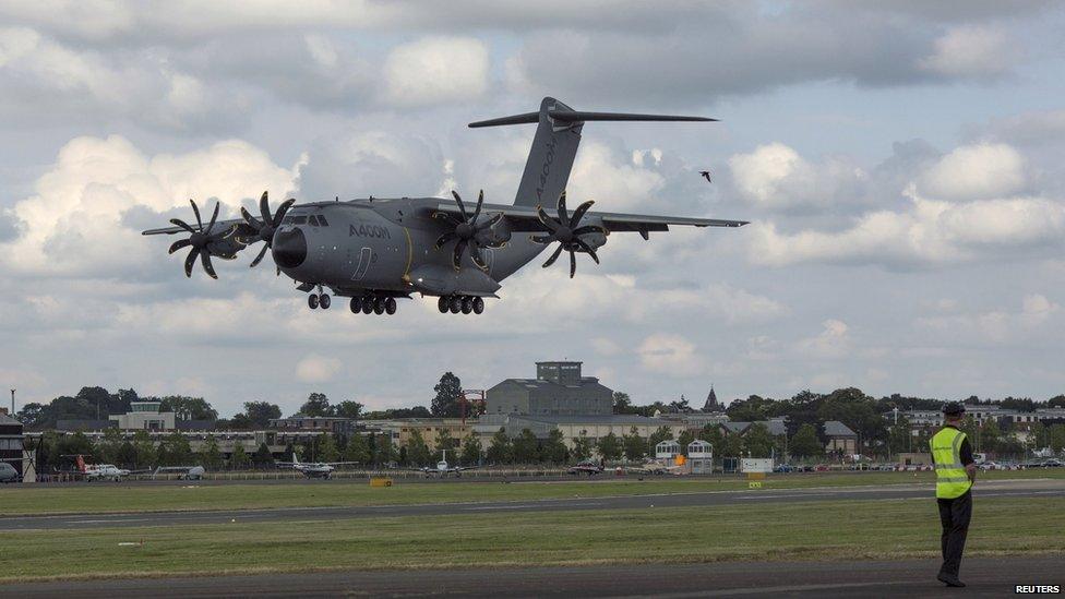 Airbus A400M aircraft