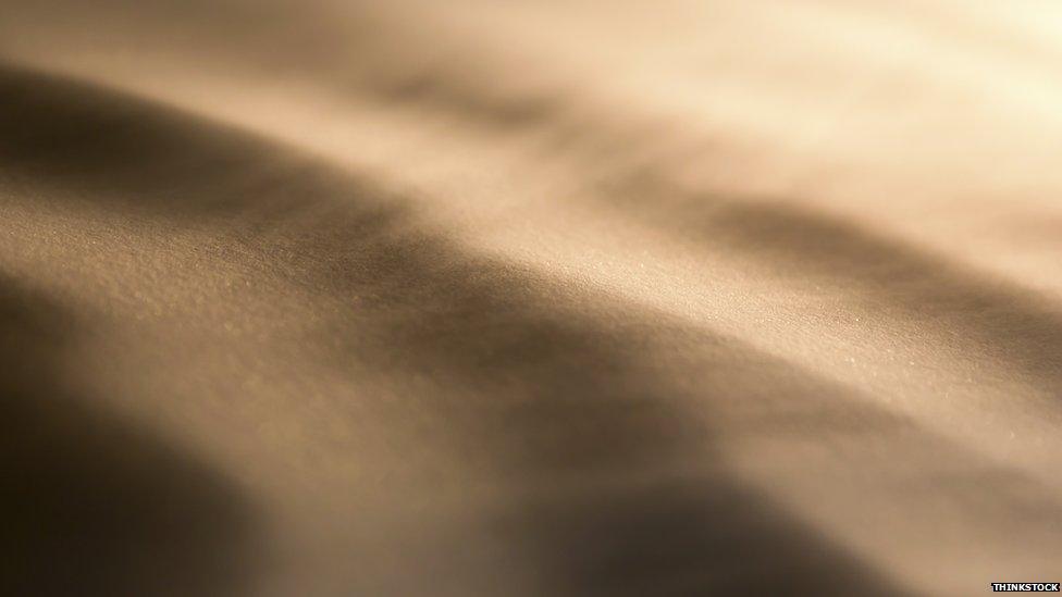 wind blown sand