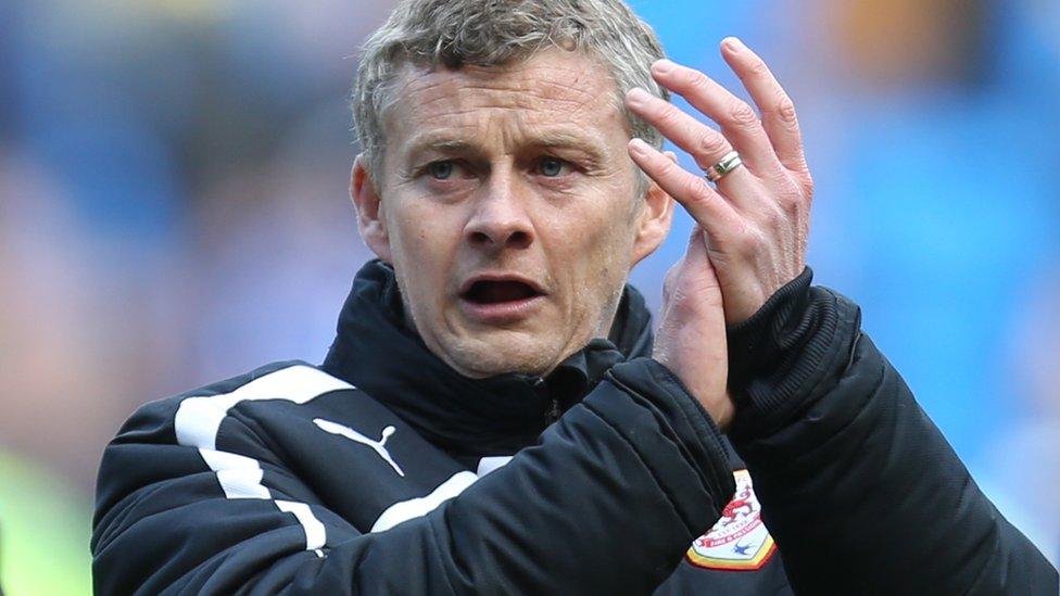 Cardiff City boss Ole Gunnar Solskjaer