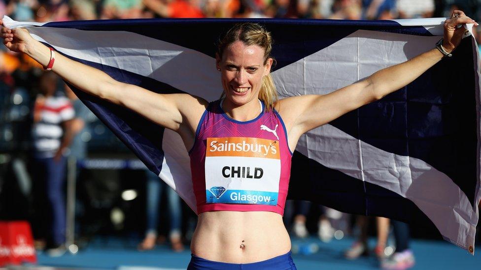 Athlete Eilidh Child