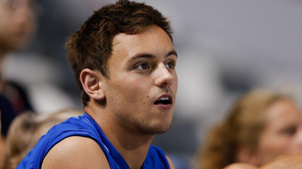 Diver Tom Daley