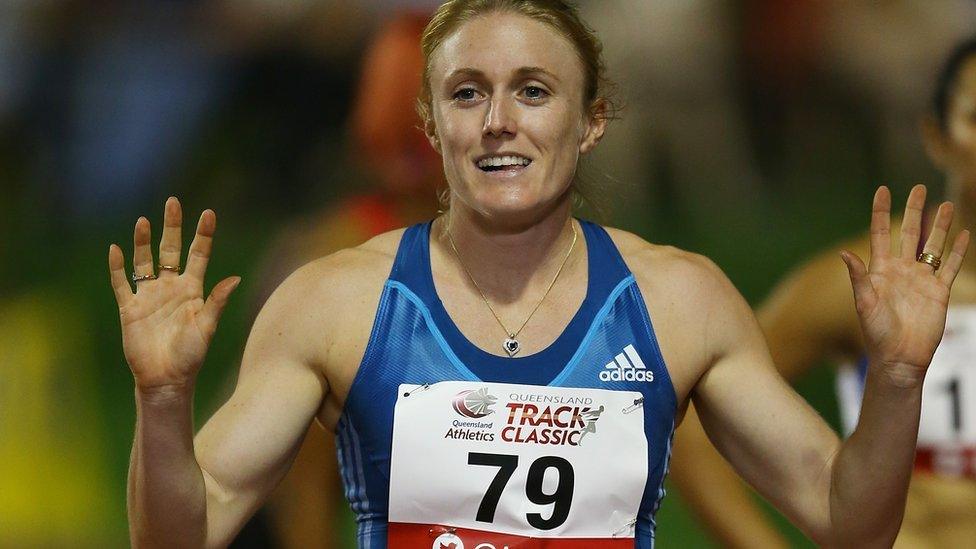 Athlete Sally Pearson