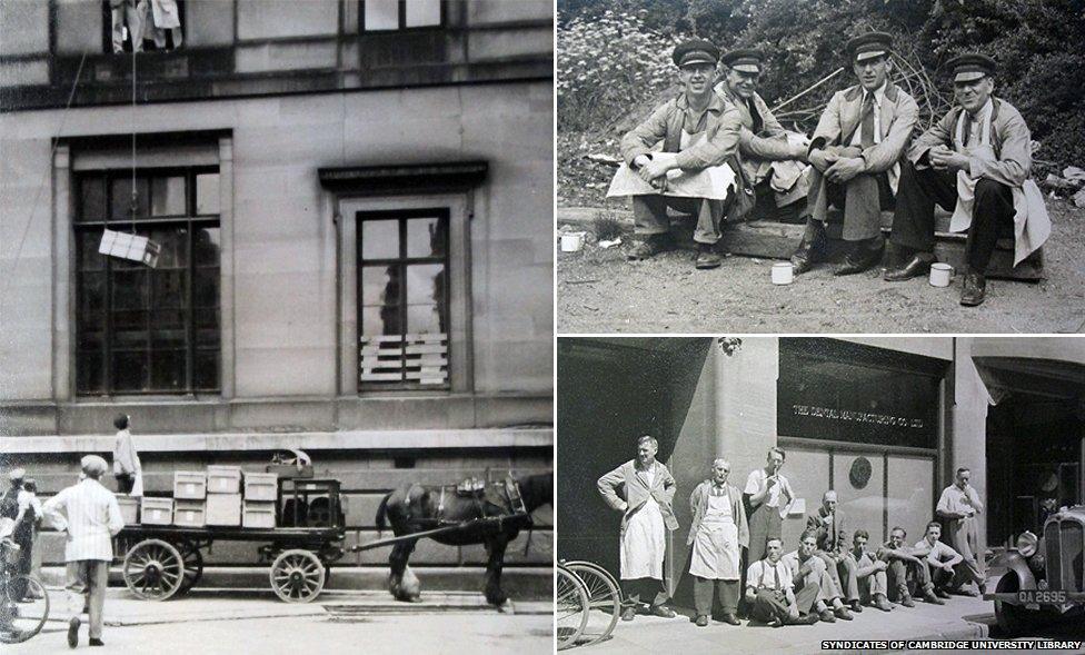 The last crate was removed from the old library in July 1934